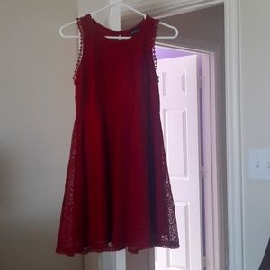 My Michelle Red Lace Dress